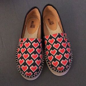 Moschino size 7 espadrille new